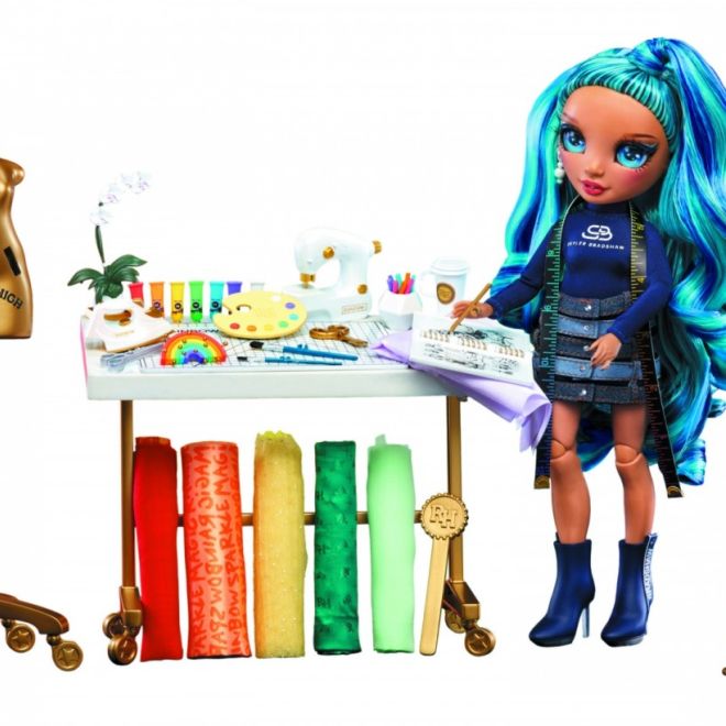 Sada Rainbow High doll Studio se Skyler