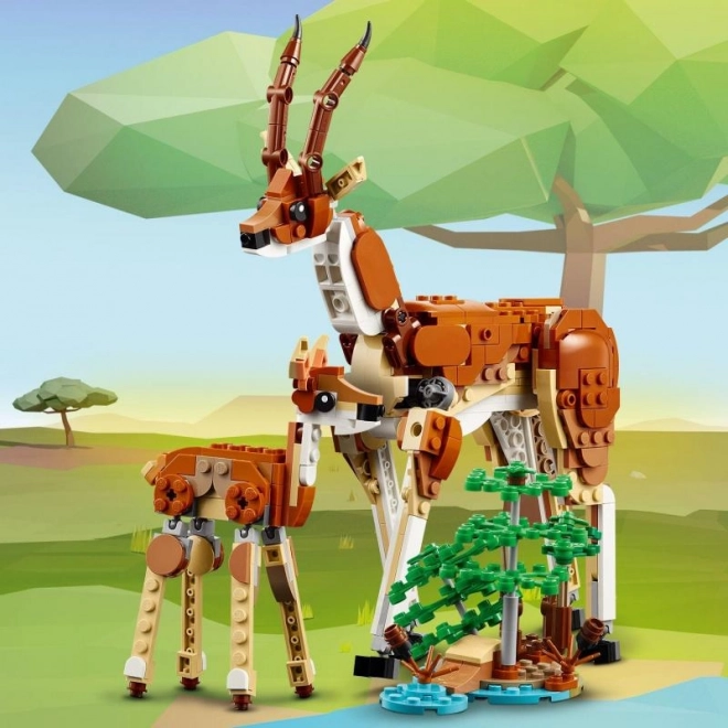 LEGO Creator 31150 Divoká zvířata ze safari