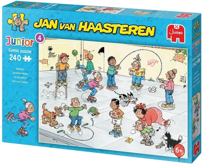 JUMBO Puzzle JvH Junior 4: Čas na hraní 240 dílků