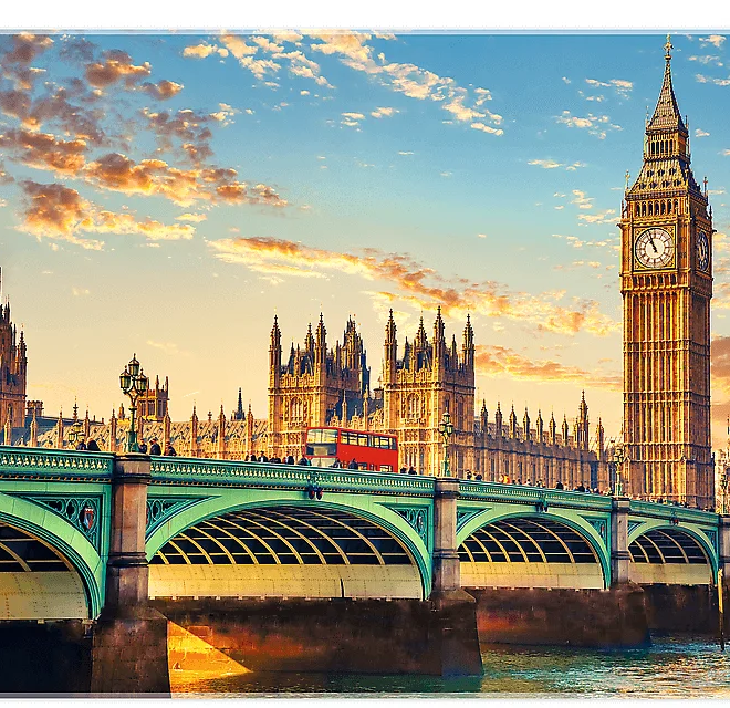 Puzzle Londýn, Velká Británie 1500 dílků