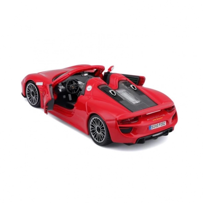 Kovový model auta Porsche 918 Spyder