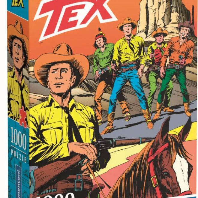 CLEMENTONI Puzzle Tex 2. motiv 1000 dílků