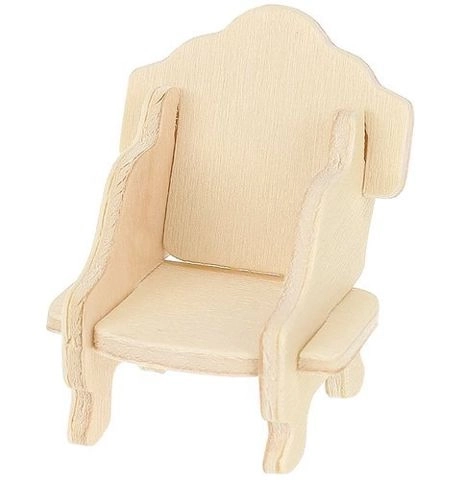 Dřevěný nábytek do domečku pro panenky