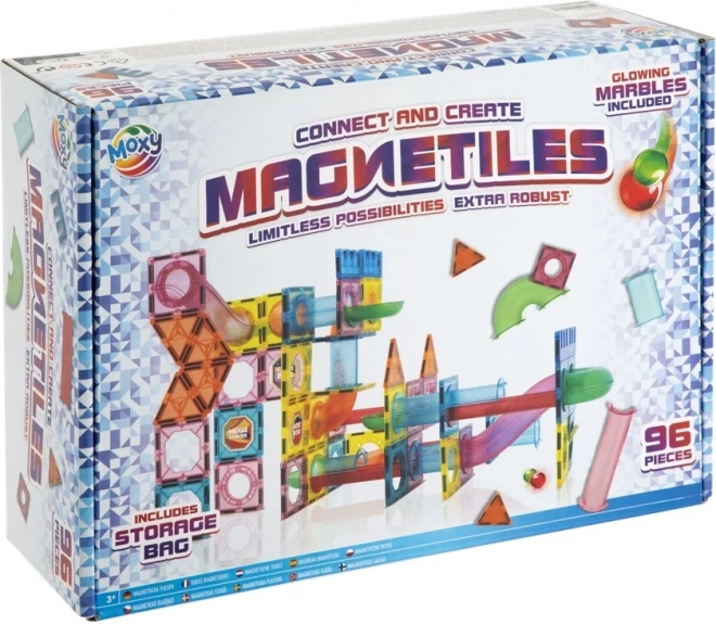 Magnetická stavebnice MOXY s 96 dílky