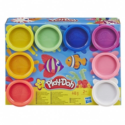 Play-doh Balení 8 ks kelímků neonové barvy