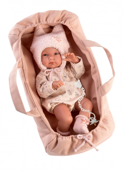 Llorens M635-72 obleček pro panenku miminko NEW BORN velikosti 35-36 cm