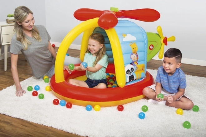 Hrací ohrádka Helikoptéra Míče Fisher-Price BESTWAY