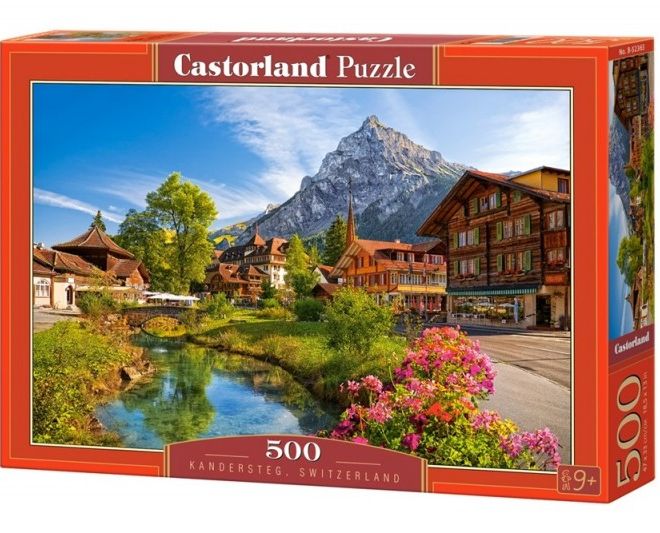 Puzzle 500 prvků Horské Alpy Kandersteg