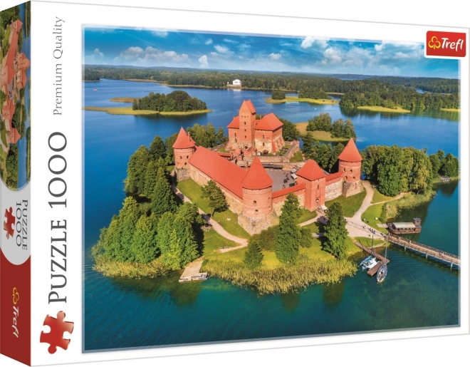 Puzzle Hrad Trakai Litva 1000 dílků