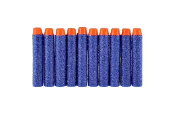 Náhradní pěnové náboje do pistole Nerf - 10 kusů