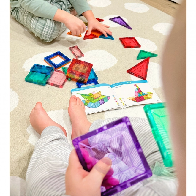 Magnetické stavební bloky Montessori WOOPIE