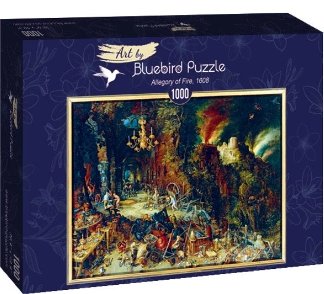 Puzzle Alegorie ohně 1000 dílků