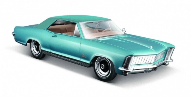 Složený model Buick Riviera 1965 modrá 1/24