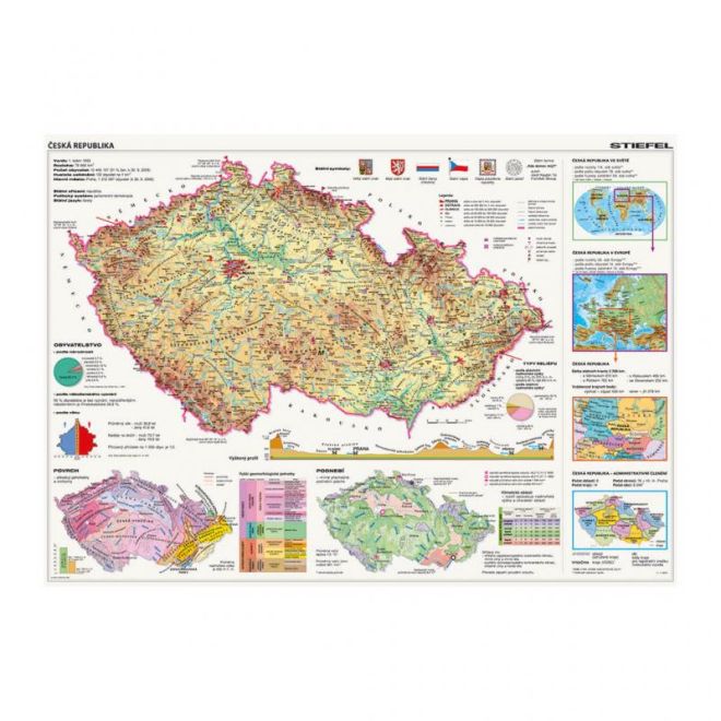Mapy české republiky 2000D