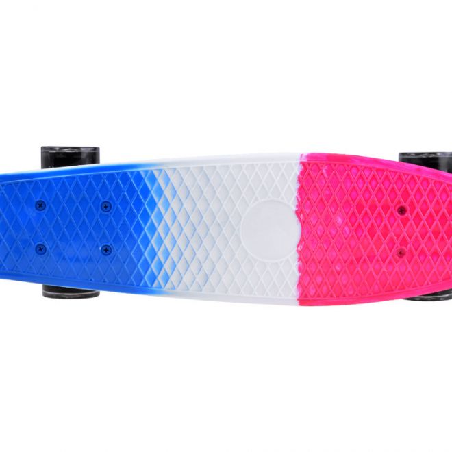 FISZKA Skateboard růžový pro dívky SP0577