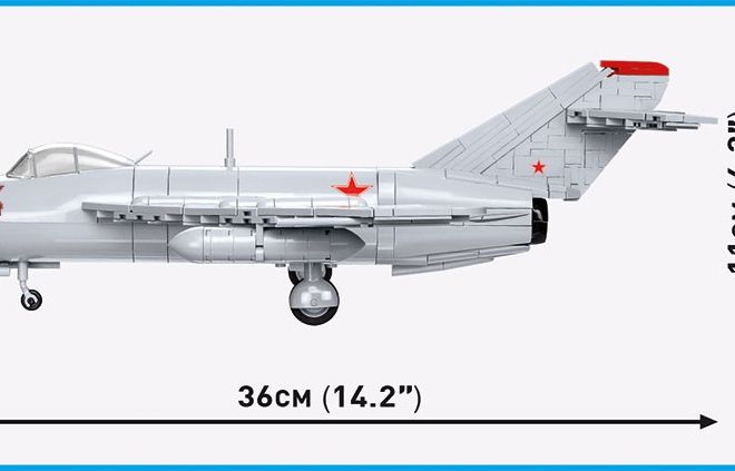 Historická sbírka Studená válka MIG-17 Freasco 588 cl.