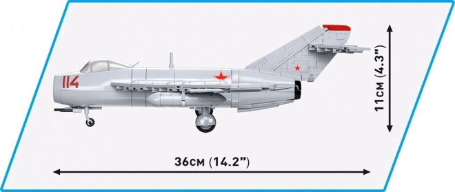 Historická sbírka Studená válka MIG-17 Freasco 588 cl.