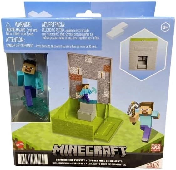 Sada figurek Minecraft Diamantový důl