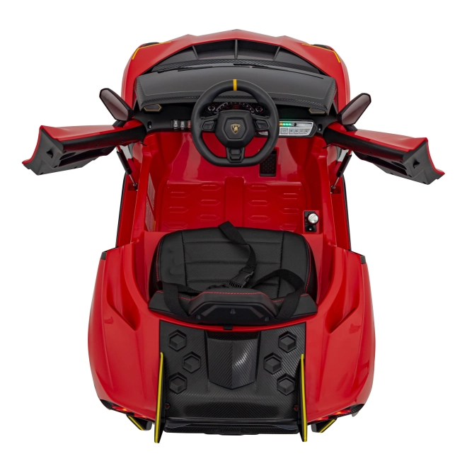 Dětský vůz Lamborghini Invencible červený