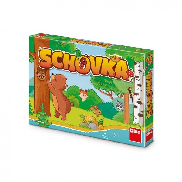 Schovka dětská společenská hra v krabici 34x23x4cm