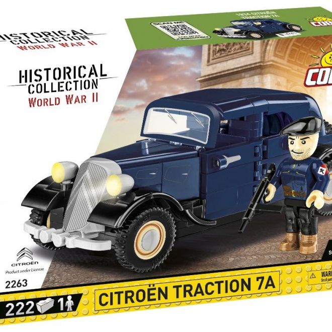 COBI 2263 1934 Citroën Traction 7A, 1:35, 222 k, 1 f