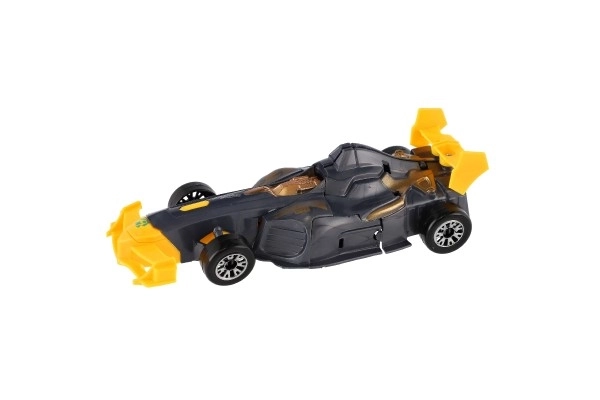 Transformer auto/robot závodní formule plast 19 cm na kartě