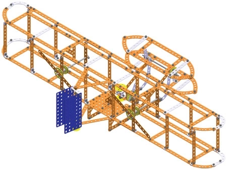 Merkur Kitty Hawk, 900 dílů, 100 modelů