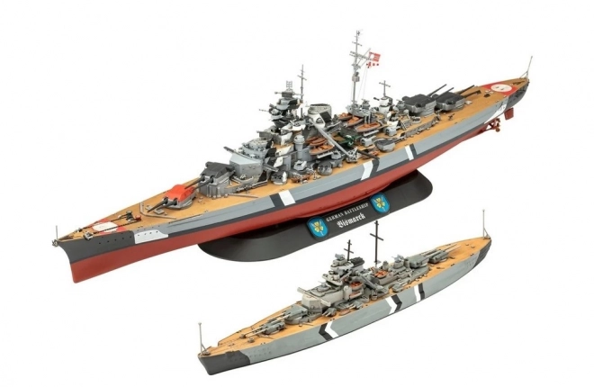 Dárková sada Revell Legendární Bismarck 1/700