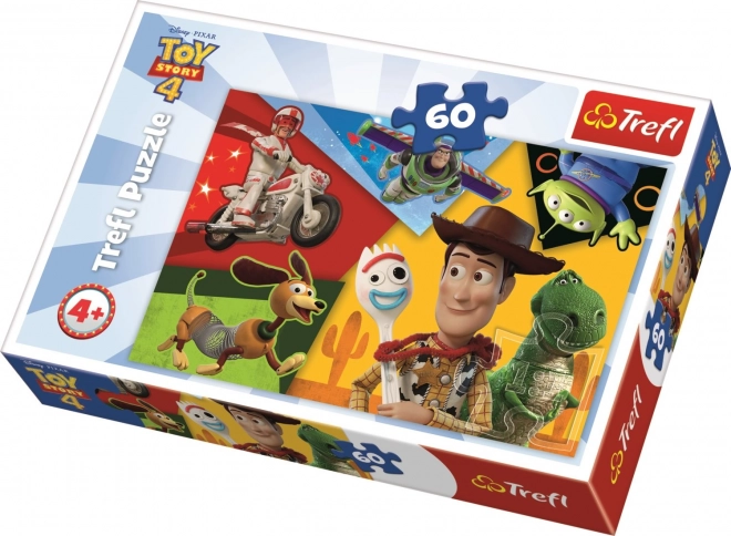 TREFL Puzzle Toy Story 4: Příběh hraček 60 dílků