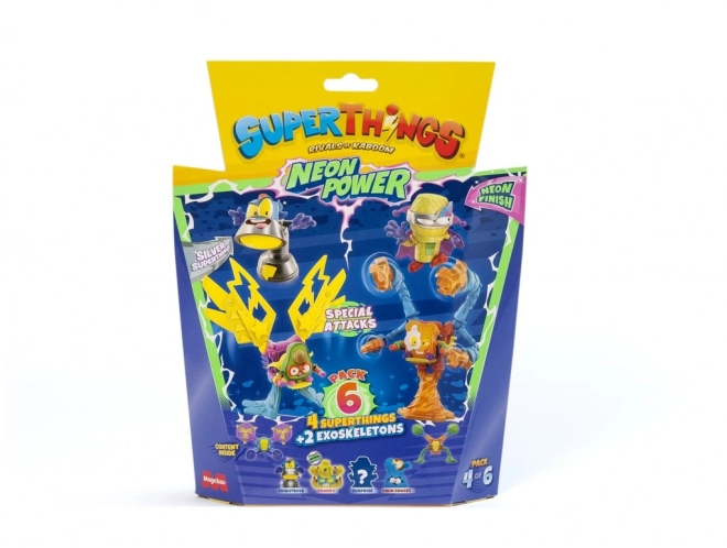 SuperThings NeonPower figurky s exoskelety