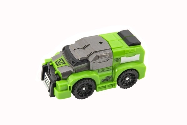 Transformer auto/robot plast 13cm 4 druhy na kartě
