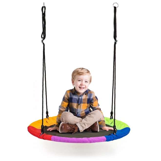 Zahradní houpačka Čapí hnízdo 100cm ECOTOYS Multicolor