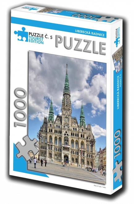 TOURIST EDITION Puzzle Liberecká radnice 1000 dílků (č.5)