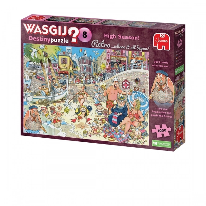 Puzzle 1000 prvků Wasgij Prázdninová sezóna