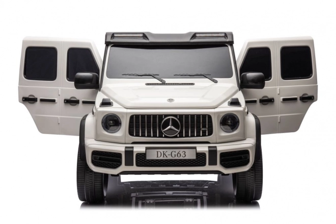 Mercedes G63 XXL White 4x4 Auto na baterie