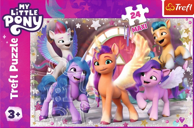 Puzzle My Little Pony: Šťastný den MAXI 24 dílků