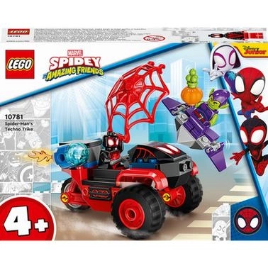 LEGO Spider-Man 10781 Miles Morales: Spider-Man a jeho techno tříkolka