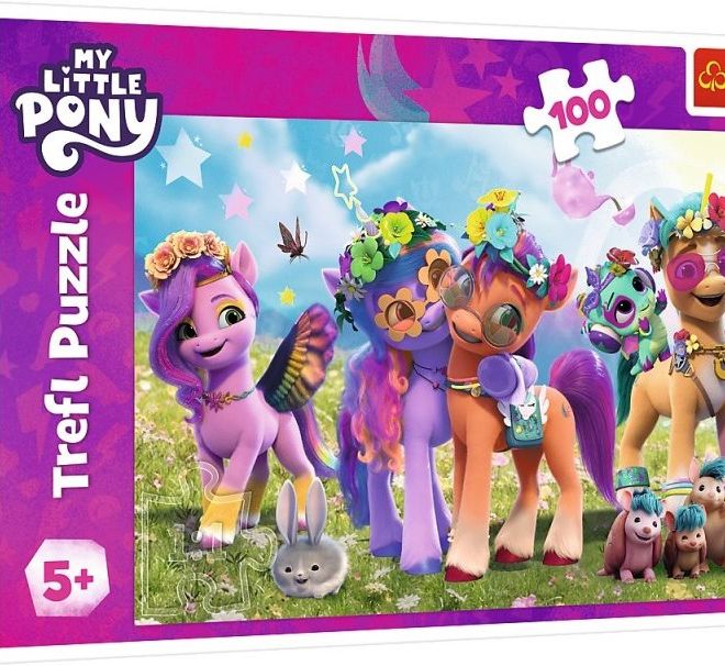 TREFL Puzzle My Little Pony: Zábavní poníci 100 dílků