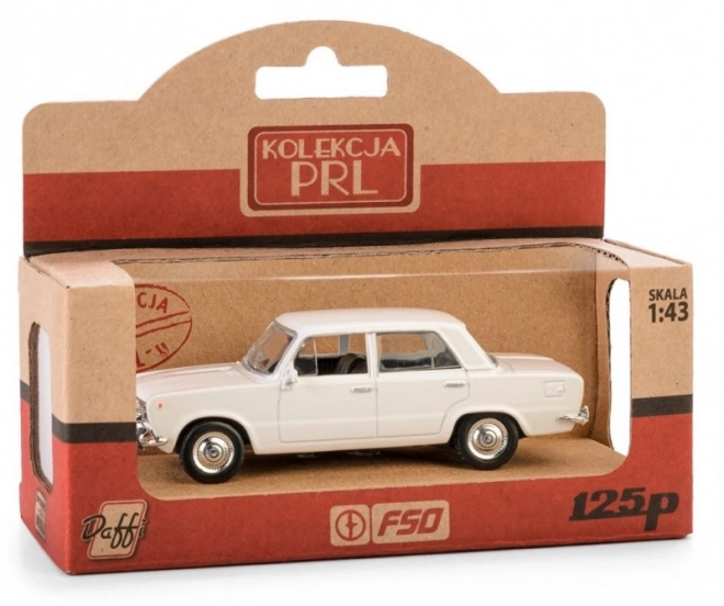 PRL FIAT 125P vozidlo - Bílá