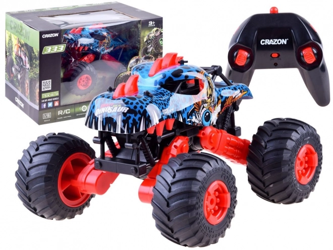 DINO monster 4x4 auto na dálkové ovládání RC0537C – červená