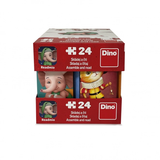 Dino puzzle zvířátka na farmě