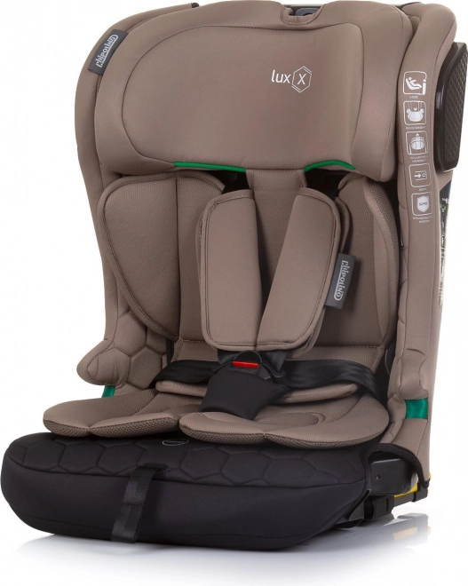 CHIPOLINO Autosedačka Lux X i-Size 76-150cm Isofix, Macadamia