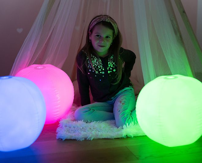 Svítící LED balón
