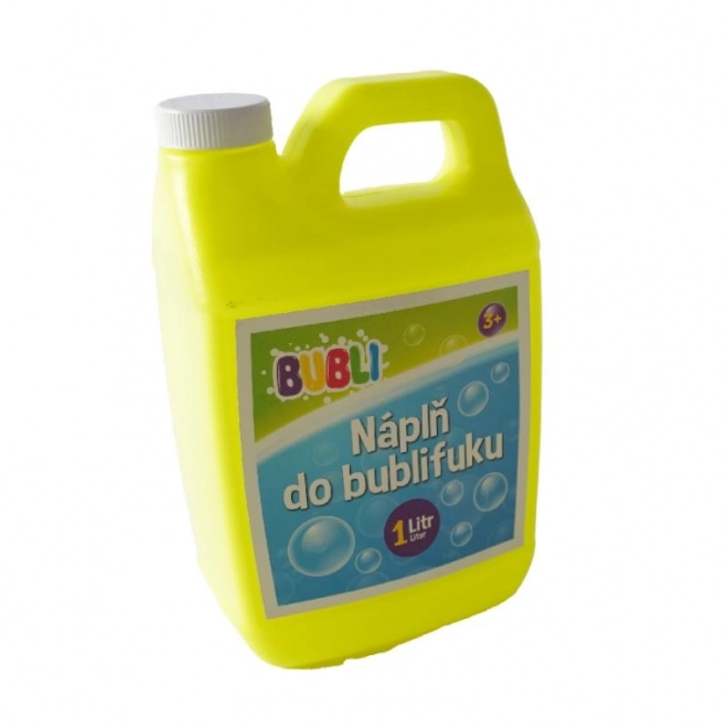 BUBLI Náhradní náplň do bublifuku, 1L