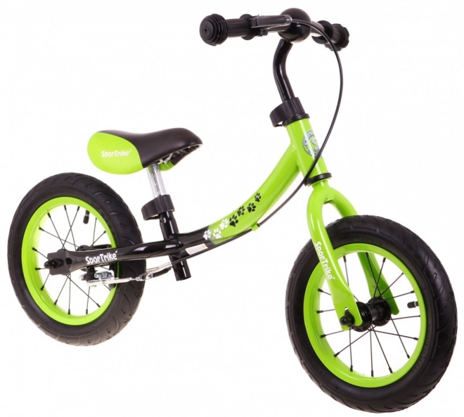 Dětské krosové kolo Boomerang SporTrike Green Učíme se jezdit + variabilní uspořádání rámu