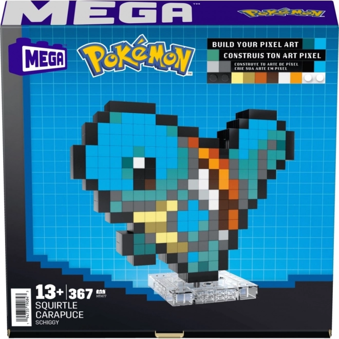 Stavebnice Mega Pokémon Pixel Art - Squirtle
