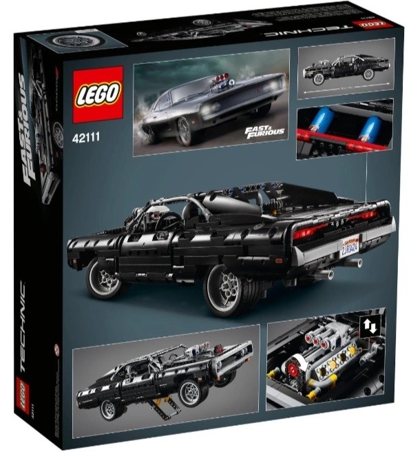 LEGO Technic 42111 Domův Dodge Charger