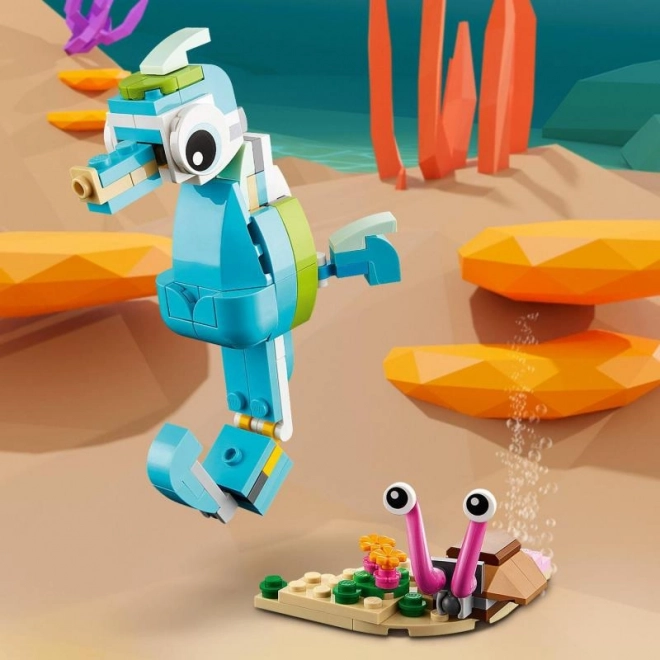 LEGO Creator 3v1 31128 Delfín a želva