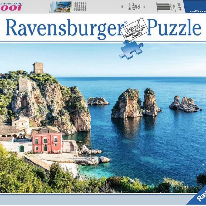 RAVENSBURGER Puzzle Faraglioni di Scopello 1000 dílků