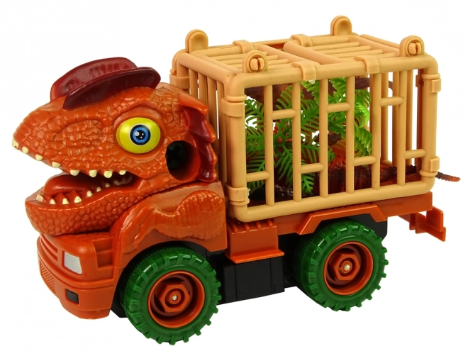 Transporter Dinosaurus Truck pro demontáž Oranžové příslušenství